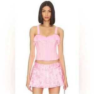 We Are HAH Seams Like a Princess Corset in Rose Quartz Small NWT